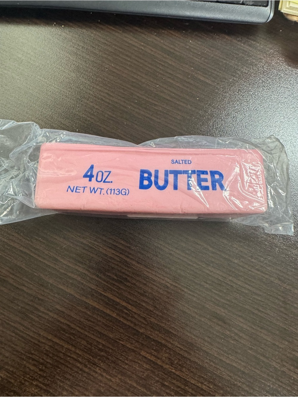 Retro Pink 4 oz Salted Butter squishy stick